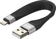 AlzaPower FlexCore USB-A to Lightning MFi black - Data Cable