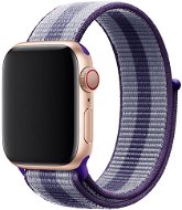 Eternico Airy for Apple Watch 42mm / 44mm / 45mm Dark Blue with Gray stripe - Watch Strap