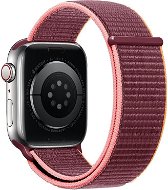 Watch Strap Eternico Airy for Apple Watch 38mm / 40mm / 41mm Dark Red and Pink edge - Řemínek