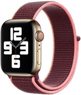 Eternico Airy na Apple Watch 42 mm/44 mm/45 mm  Dark Red and Pink edge - Remienok na hodinky