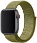 Eternico Airy for Apple Watch 38mm / 40mm / 41mm Green Fig and Brown edge - Watch Strap