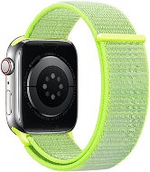 Eternico Airy na Apple Watch 38 mm/40 mm/41 mm  Satin Green and Green edge - Remienok na hodinky