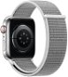 Eternico Airy für Apple Watch 42mm / 44mm / 45mm Elephant Gray and White edge - Armband