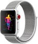 Eternico Airy Apple Watch 42mm / 44mm / 45mm - Elephant Gray and White edge - Szíj