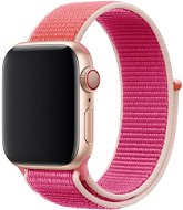 Eternico Airy for Apple Watch 42mm / 44mm / 45mm Silk Pink and Gold edge - Watch Strap