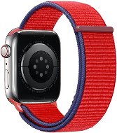 Eternico Airy for Apple Watch 42mm / 44mm / 45mm Chilly Red and Blue edge - Watch Strap