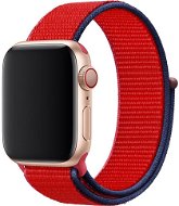 Eternico Airy für Apple Watch 42mm / 44mm / 45mm Chilly Red and Blue edge - Armband