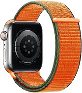 Eternico Airy for Apple Watch 42mm / 44mm / 45mm Coral Orange and Brown edge - Watch Strap