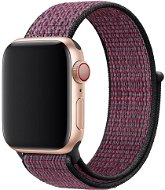Eternico Airy for Apple Watch 42mm / 44mm / 45mm Fig Purple and Black edge - Watch Strap