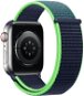 Eternico Airy for Apple Watch 42mm / 44mm / 45mm Night Blue and Green edge - Watch Strap