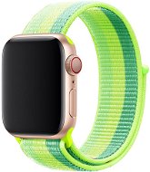Eternico Airy na Apple Watch 38 mm/40 mm/41 mm Green Stripes - Remienok na hodinky