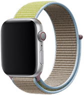 Eternico Airy Apple Watch 38mm / 40mm / 41mm - Biscuit Gold and Blue edge - Szíj