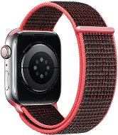 Eternico Airy Apple Watch 38mm / 40mm / 41mm - Rustic Red and Red edge - Szíj