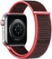 Eternico Airy für Apple Watch 42mm / 44mm / 45mm Rustic Red and Red edge - Armband