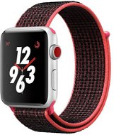 Eternico Airy für Apple Watch 42mm / 44mm / 45mm Rustic Red and Red edge - Armband