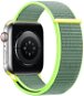 Eternico Airy für Apple Watch 38mm / 40mm / 41mm Grün Grau und Grüner Rand - Armband