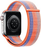 Eternico Airy Apple Watch 38mm / 40mm / 41mm - Sky Blue with Orange stripe - Szíj