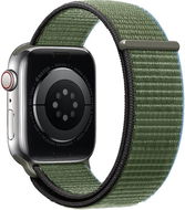 Eternico Airy na Apple Watch 38 mm/40 mm/41 mm Ebony Green - Remienok na hodinky