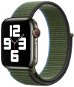 Eternico Airy pro Apple Watch 42mm / 44mm / 45mm / Ultra 49mm Ebony Green - Řemínek