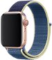 Eternico Airy for Apple Watch 38mm / 40mm / 41mm Aura Blue and Gold edge - Watch Strap
