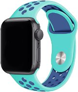 Eternico Sporty for Apple Watch 38mm / 40mm / 41mm Sky Blue and Aquamarine - Watch Strap
