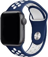 Eternico Sporty for Apple Watch 38mm / 40mm / 41mm Cloud White and Blue - Watch Strap