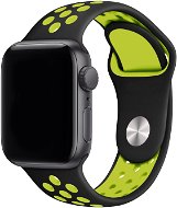 Eternico Sporty for Apple Watch 42mm / 44mm / 45mm Mustard Yellow and Black - Watch Strap