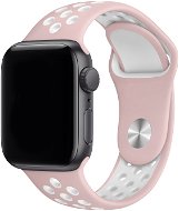 Eternico Sporty na Apple Watch 38 mm/40 mm/41 mm  Cloud White and Pink - Remienok na hodinky