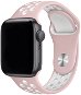 Eternico Sporty pro Apple Watch 42mm / 44mm / 45mm / Ultra 49mm Cloud White and Pink - Řemínek