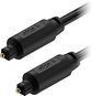 AUX Cable AlzaPower Optical Fiber Toslink Audio Cable 2m black - Audio kabel