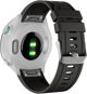 Eternico Essential pro Garmin Quickfit 20mm Solid Black - Remienok na hodinky