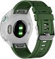Remienok na hodinky Eternico Essential pro Garmin Quickfit 20mm Army Green - Řemínek