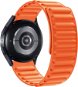 Eternico Magnetic Loop for Universal Quick Release 20mm Solid Orange       - Watch Strap