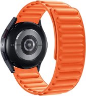 Eternico Magnetic Loop for Universal Quick Release 22mm Solid Orange - Watch Strap