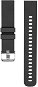 Eternico Essential with Metal Buckle Universal Quick Release 24mm Solid Black - Armband