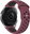 22mm - Solid Black and Bordo