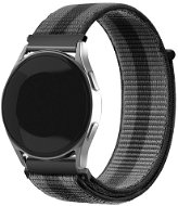 Eternico Airy Universal Quick Release 20mm Elephant Gray with Black stripe - Armband