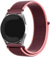 Eternico Airy Universal Quick Release 20mm Silk Red and Gold edge - Watch Strap