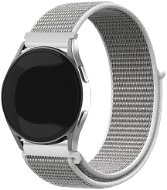 Eternico Airy Universal Quick Release 20mm Elephant Gray and White edge - Watch Strap