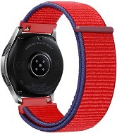 Eternico Airy Universal Quick Release 20 mm Chilli Red and Blue edge - Remienok na hodinky