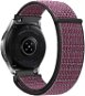 Eternico Airy Universal Quick Release 20mm Fig Purple and Black edge - Watch Strap
