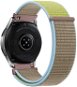 Eternico Airy Universal Quick Release 20mm Biscuit Gold and Blue edge - Armband