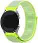Eternico Airy Universal Quick Release 22mm Pure Green and Green edge - Watch Strap