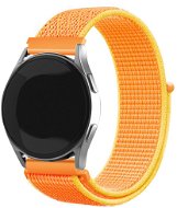 Eternico Airy Universal Quick Release 22mm Carrot Orange and Yellow edge - Watch Strap
