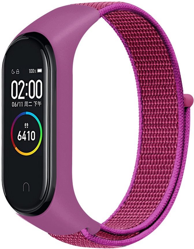 Eternico Airy for Xiaomi Mi band 5 6 7 Vibrant Violet Watch