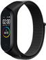 Eternico Airy for Xiaomi Mi band 5 / 6 / 7 Solid Black - Watch Strap