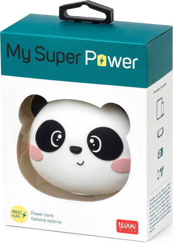 Legami My Super Power 4800 mAh - Power Bank - Panda - Powerbanka - Main image