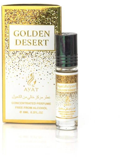 Ayat Perfumes Golden desert 6 ml - Oil Perfume - Main image