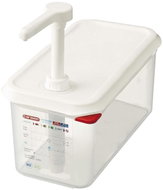 ARAVEN GN 1/4 Sauce Dispenser, Polypropylene, 4.3L - Dispensing Bottle