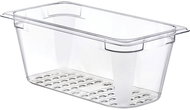 Araven Gastro container GN 1/3, polycarbonate, depth 130 mm, 4,6 l, perforated - Gastro Container